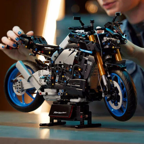 New Technical Motorcycle Model Blocks Advanced Building Set 1478PCS For Adults Bricks Creative DIY Toys Gifts Decoratio