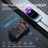 5-in-1 Jump Starter with Air Pump 3000A Peak Starter Box 150PSI Battery Pack with Digital Tire Inflator Car Battery Jump Starter