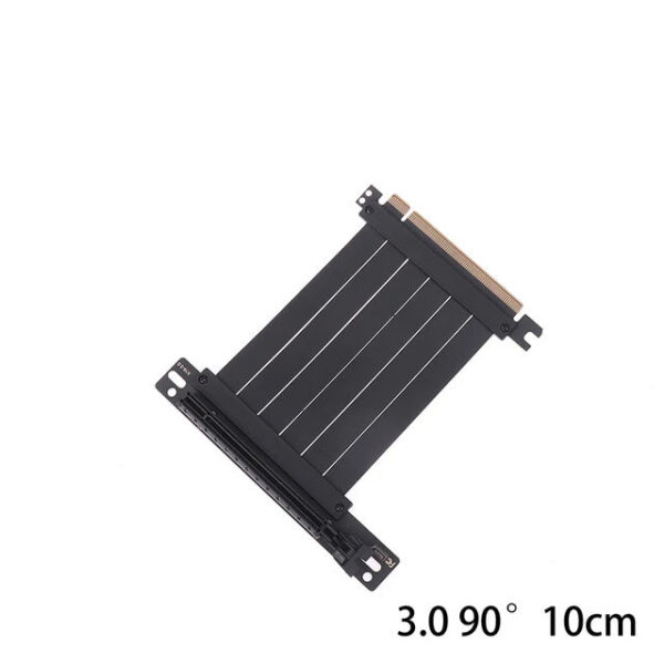 c5e6ca2fac6ff76d Full Speed 4.0 PCIE X16 Riser Cable Graphics Card Extension Cord PCI Express Lossless Shielded Extender Antijam GPU AXYB