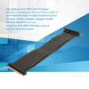 PCIE 4.0 X16 Riser 15.8in Vertical Mount Low Loss High Speed GPU Extension Cable Shielding Z690 RTX4090 for X570