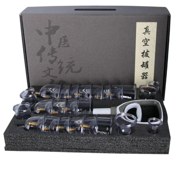 c6154a565f936dfa Cupping Therapy Set Vacuum Cupping Set Suction Cups Massage Chinese Medicine Anti Cellulite Physiotherapy Jars For Body Massager