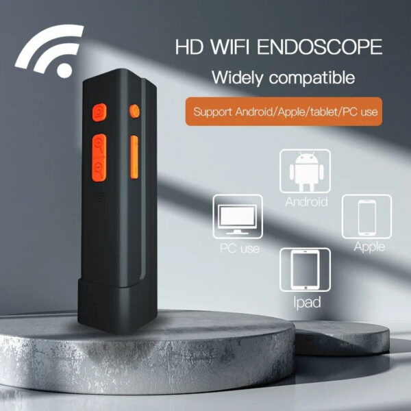 Wireless Endoscope 1080P Single & Dual Lens WiFi Borescope Inspection Waterproof Snake Pipe Camera For Android IOS