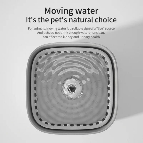3L Fountain Auto Recirculate Filter Large Capacity Filtring Cat Drinker USB Electric Mute Cats Water Dispenser