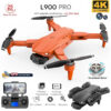 c64b6063cdedc4cc L900 Pro GPS Drone 4K Professional HD Dual Camera 5G Wifi Photography Brushless Foldable Quadcopter RC Distance 1.2KM Dron Toy