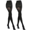 c65b60a2c81a4276 MANZI Women's 2-6 Pairs Opaque Control Top Tights Comfort Stretch 70 Denier Pantyhose