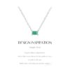 c65b76197777704e Modian Authentic 925 Sterling Silver Green Tourmaline Necklace Pendant for Women Fashion Bijoux Wedding Statement Jewelry Gifts