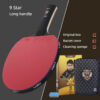 c66973e40bbbe283 LOKI 9 Star Table Tennis Racket Professional 5+2 Carbon Ping Pong Paddle 6/7/8/9 Star Ultra Offensive with Sticky Rubbers