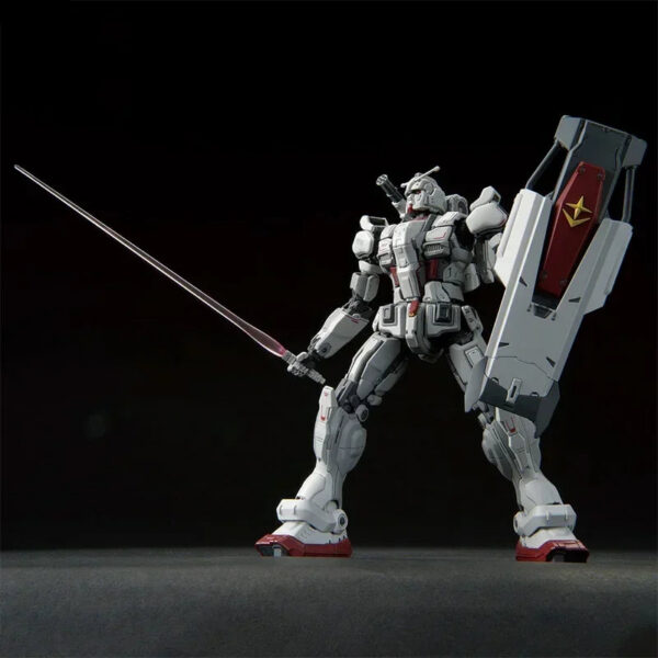 Bandai In Stock HG 1/144 Original box RX-78 G E GUNDAM EX  RFV Aninm full Action Assembly Figure Model Toy Gifts for KIDSSOLDIER