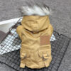 c6872467eeed670c Clothes Winter Puppy Pet Dog Coat Jacket For Small Medium Dogs Thicken Warm Chihuahua Yorkies Hoodie Pets Clothing