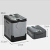 c6a7e2db49f2bb24 Folding Portable, Collapsible, Anti-Odor Storage Box, Car Toilet, Adult Self-Driving Travel Emergency Toilet