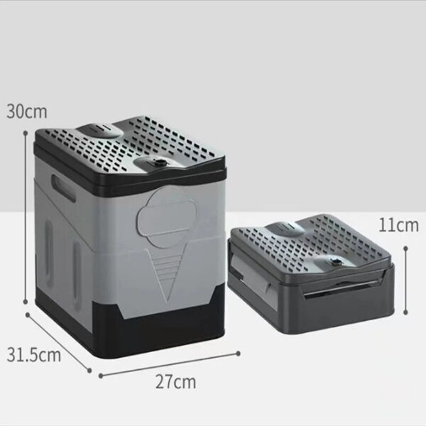 c6a7e2db49f2bb24 Folding Portable, Collapsible, Anti-Odor Storage Box, Car Toilet, Adult Self-Driving Travel Emergency Toilet