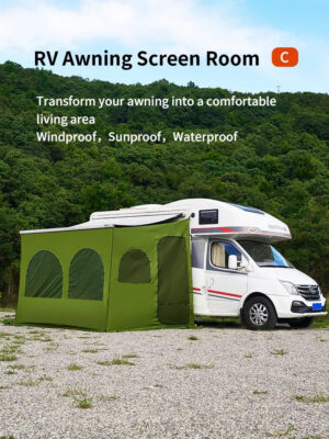 c6b05531717a35c0 Caravan Awning Tent RV Screen Room Family Room Camper Privacy Room Sunshade Campervan Tent Outdoor Camping Shelter
