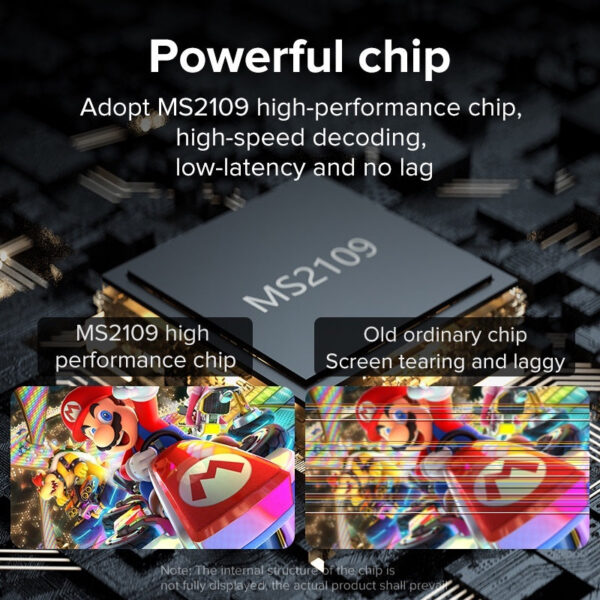 Llano 2 in 1 USB/Type-C Capture Card Game Streaming Recording Device Video Collector 1080P 4K HDMI to USB Type-C Live