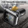 c6f6d87903ae937d J Car TPMS Cigarette Lighter Tire Pressure Monitoring System Sensors Auto Security Tpsm Sensor Adjustable Display Angle