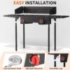 SKOK High Pressure 1/2/3 Burners Propane Camping Stove, Propane Burners for Outdoor Cooking