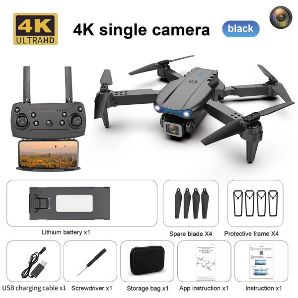 c73a3d4a3e6d06fc KOHR E99 K3 Pro HD 4k Drone Dual Camera High Hold Mode Foldable Mini WIFI Aerial Photography RC Quadcopter Toys Helicopter Dron