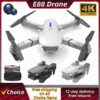 c753bde376e66f7a New E88Pro Drone 4K Professinal With 1080P Wide Angle Dual HD Camera Foldable RC Helicopter WIFI FPV Height Hold Apron Sell
