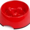 Super Design Slow Feeder Dog Bowl, 1 Cup, Nonslip, Heat-Resistant, Sturdy, Suitable for Small to Medium Sized Dogs