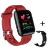 Multifunctional Smart Watch Men Women Bluetooth Connected Phone Music Fiess Sports Bracelet Sleep Monitor Y68 Smartwatch D20