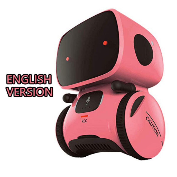 c780cbc974f3f5b8 Interactive Cute Toy Smart Robot for Kids Dance Voice Command Touch Control Toys birthday Gifts
