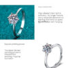 Moissanite Diamond Ring With Setting