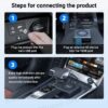 c786dca758f14393 OTTOCAST Car TV Mate Max C4 for HDMI Multimedia Adapter Wireless CarPlay Android Auto Box Video Converter for TV Sticks