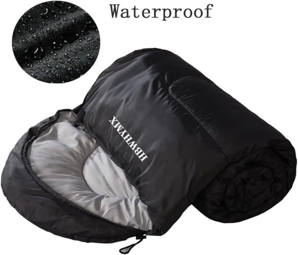 Sleeping Bags for Adults Backpacking Lightweight Waterproof- Cold Weather Sleeping Bag for Warm Camping Hiking Outdoor Travel Hunting with Camping Sleeping Bag