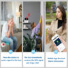 Wireless WiFi Caregiver Pager Call Button Emergency SOS Medical Alert System for Seniors Patients Elderly At Home