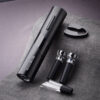 1pc Black Electric Automatic Corkscrew Creative Wine Bottle Opener with USB Charging Suit for Home