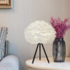 Nordic Feather Lamp Shade Boho Ceig Chandelier Lampshade Pendant Light Cover for Wedding Nursery Kitchen Decoration