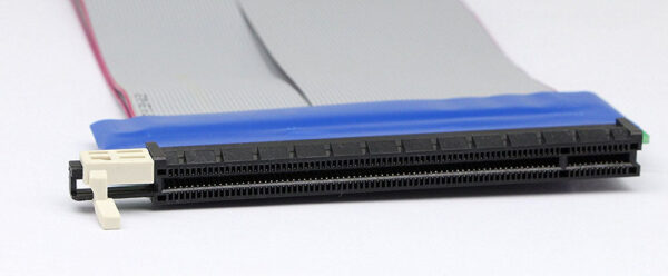 c7ba6f513001599e PCI-E PCI Express 16X Riser Card Extender Flex Flexible Extension Cable for 1U 2U Small Case