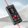 SNDWAY Dual Rangefinder 60M/100 Bilateral Laser Distance Meter with Electronic Angle Sensor,Rechargeable,Magnetism,M/in/Ft