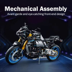 c7da94a5cfc26616 New Technical Motorcycle Model Blocks Advanced Building Set For Adults Bricks Creative DIY Toys Gifts 1478PCS