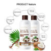c7f831f8465a5047 250ml Coconut Sooth Dry Skin Lighten Fine Lines Face Massage Oil Nourishes Hair Removes Frizz Hair Care Oil Firming Body Oil