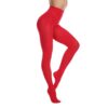 c8109297cddcb406 Frola Women's 80 Denier Soft Semi Opaque Solid Color Footed Pantyhose Tights
