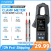 FNIRSI DMC-100 Clamp Meter 10000 Counts TRMS AC/DC Current Amperemeter Clamp 600A Digital Multimeter USB Charge Electrician Tool