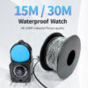 c840bff34e09c587 HEERAK Portable Depth Water Handheld 1080P 4.3 Inch LCD Fish Finder Underwater 220° Fishing Camera With Night Vision