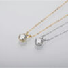 c85d7c5389908ce1 AnuJewel 1ct 3ct 5ct D Color Moissanite Diamond Top Quality 18K Gold Plated Pendant Necklace Fine Jewelry Gifts Wholesale