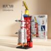 c8618f9ff203c4ee Launch Center Lunar Lander Model Building Blocks Spaceship Spaceport Figure Shuttle Rocket Bricks Construction Toys
