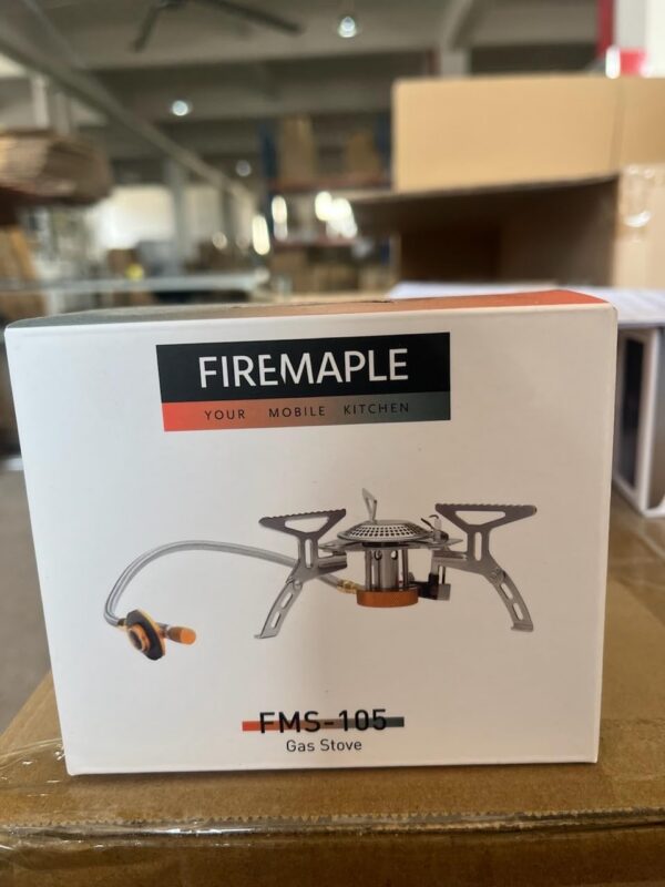 c88782677a895b87 Fire-Maple FMS-105 Portable Camping Gas Stove | 3000W Mini Portable Backpacking Cooking Burner with Piezo Ignition | Outdoor Hiking Trekking Fishing