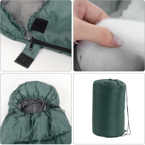 Wind Tour 3 Season Lightweight Waterproof Sleeping Bag Indoor & Outdoor for Hiking Backpacking Camping Traveling