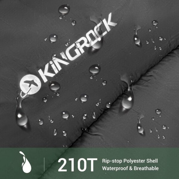 KINGROCK Sleeping Bags for Adults Backpacking Lightweight Waterproof- Cold Weather Sleeping Bag