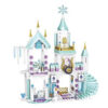 c89d5a07706f07be Frozen Princess Snow Castle Building Blocks Sets Movies Educational Assembled Toys DIY Gifts For Girls