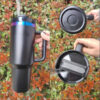 40oz Chocolate Gold Black Chroma TieDye Adventure Quencher H2.0 Tumbler Cups Handle Insulated Travel Lids Straw Stainless Steel Water Bottles With 1:1 0320