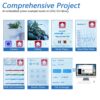Freenove Development Kit for ESP32-S3 CAM Wireless, Dual-core 32-bit 240 MHz, Touch Screen Stereo Speakers Heart Rate Sensor