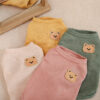 c8dfcb64a0da31e9 Bear Thickened with Veet Dog Clothes Cat Solid T-shirt Clothing Dogs Thin Small Fashion Chihuahua Pug Pet Vest York