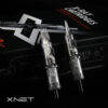 XNET Titan Wireless Tattoo Machine Kit with Extra 38mm Grip 2400mAh Battery 40pcs Mixed Tattoo Cartridge for Tattoo Artists