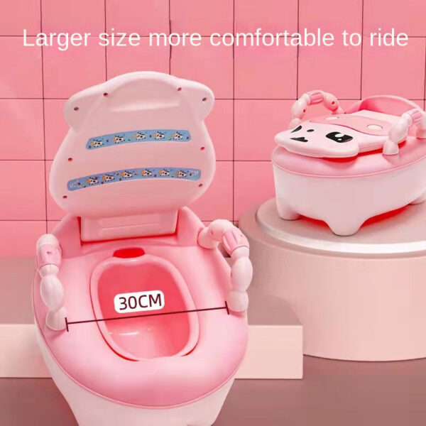 c916a32c50527e0b Cute Cow Portable Baby Child Training Girls Boy Potty Kids Chair Toilet Seat Pot