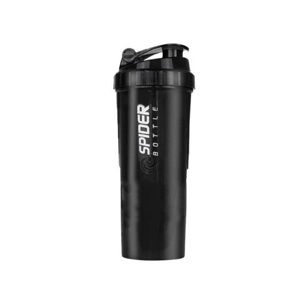 3 Layers Shaker Protein Powder Shake Water Plastic Mixing Cup Body Building Exercise Bottle