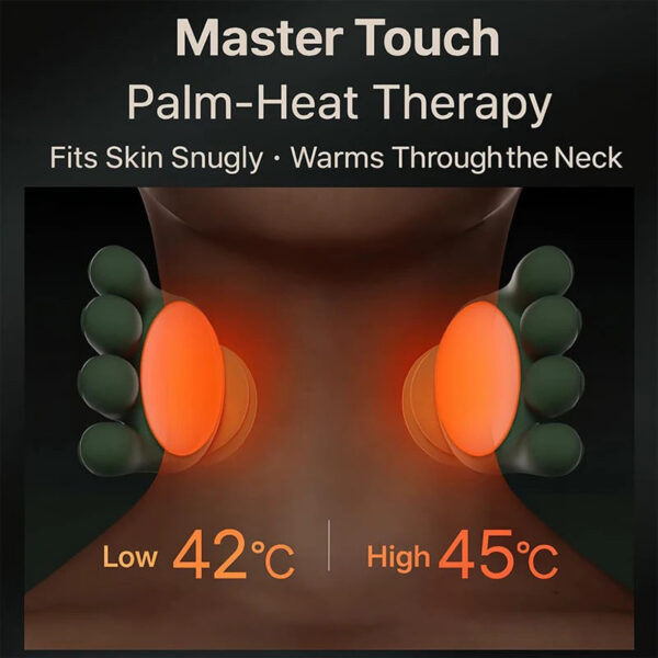 c9299e74fa379fd7 2025 Bionic Neck Shoulder Massager N7 Kneading Massager Shawl 3-Level Modes Neck Cervical Waist Leg Body Muscles Massage Pillow
